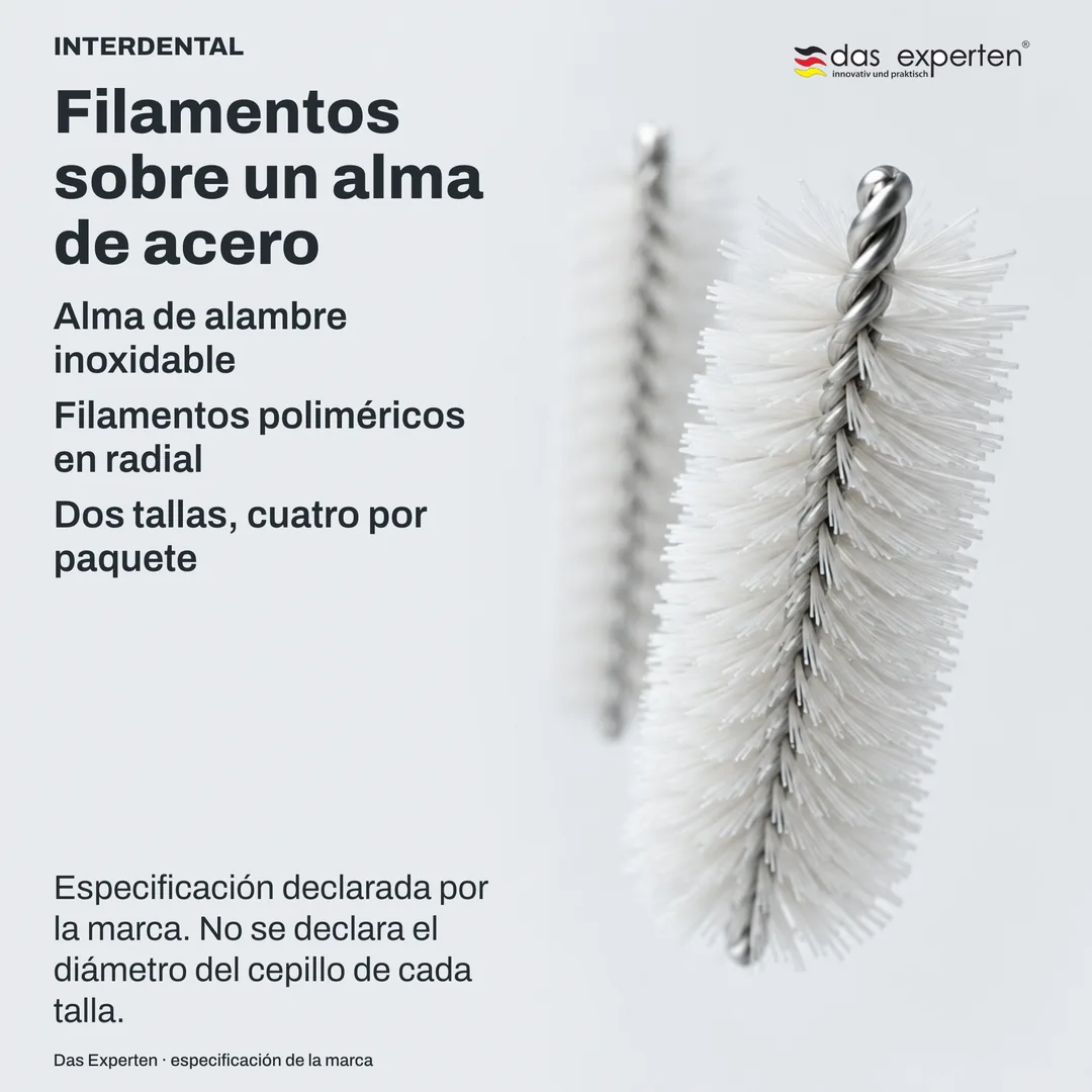 Estudio de construcción: un alma de alambre con filamentos en radial, esquema, con dos marcas de talla abstractas