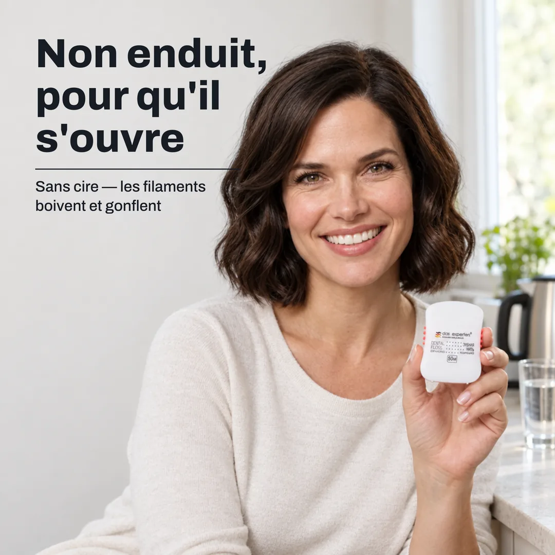 Non enduit, pour qu'il s'ouvre — Sans cire — les filaments boivent et gonflent