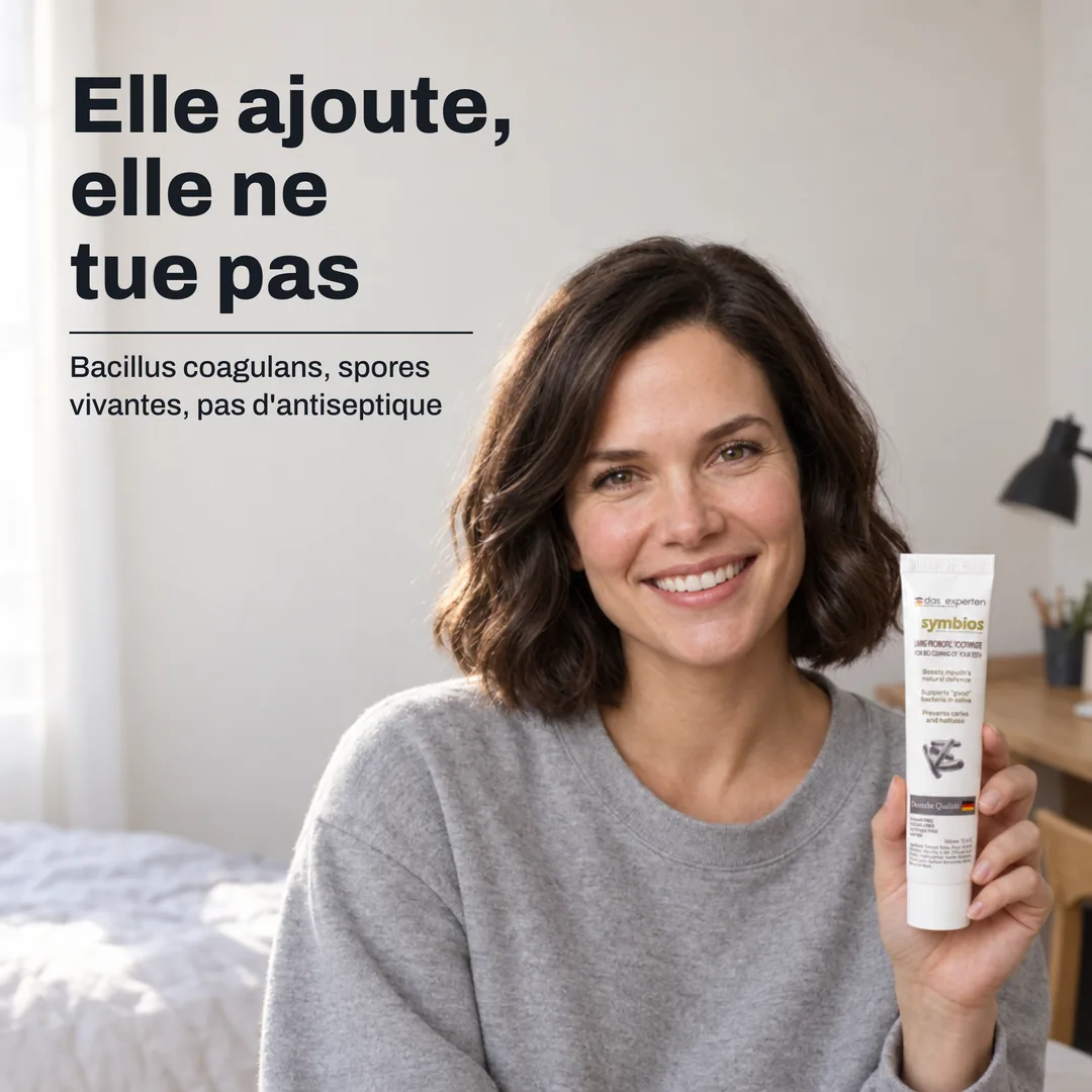 Elle ajoute, elle ne tue pas — Bacillus coagulans, spores vivantes, pas d'antiseptique