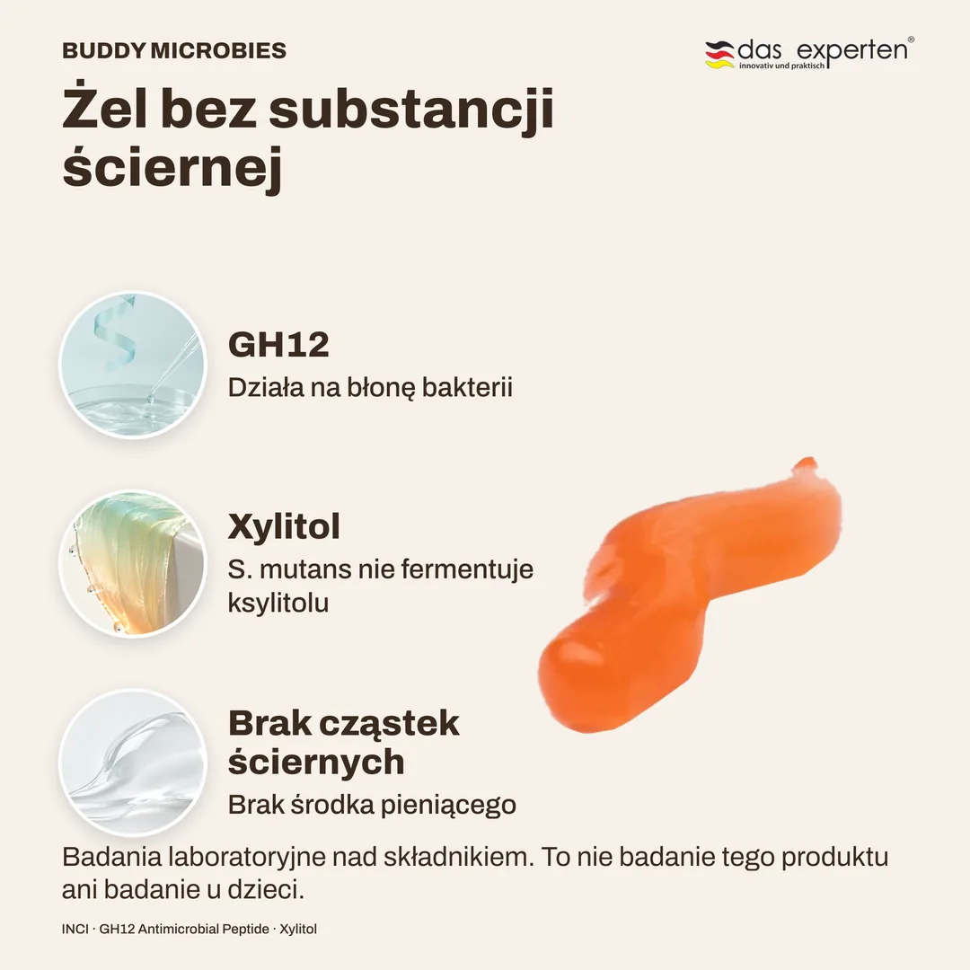 Żel bez substancji ściernej · GH12 · Xylitol