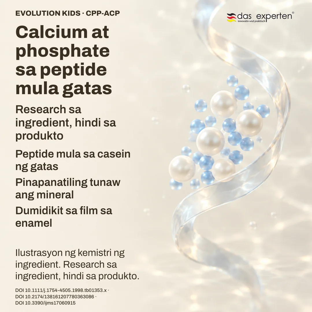 Skema ng peptide mula casein ng gatas na hawak nang tunaw ang calcium at phosphate: research sa ingredient
