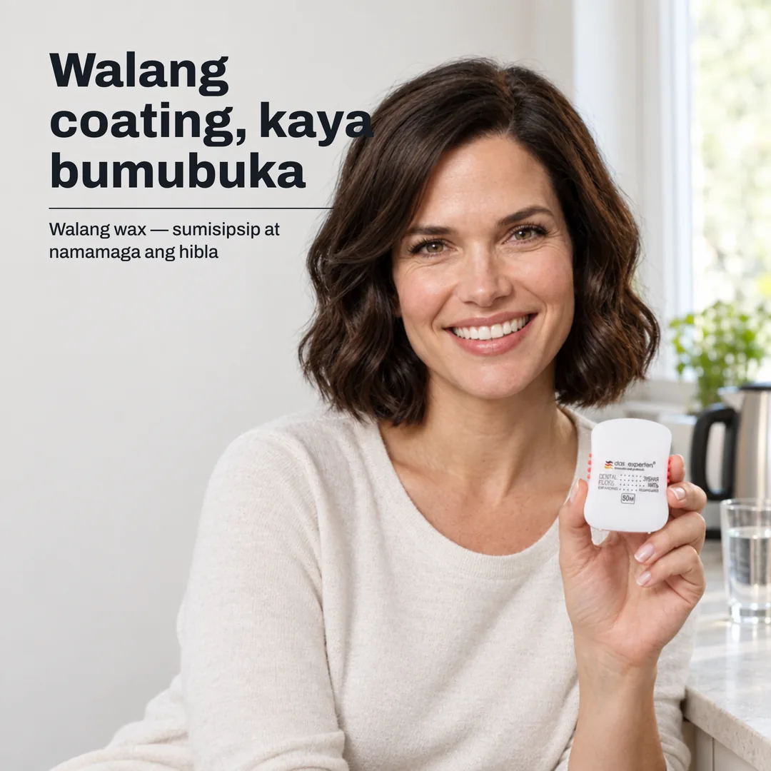 Walang coating, kaya bumubuka — Walang wax — sumisipsip at namamaga ang hibla