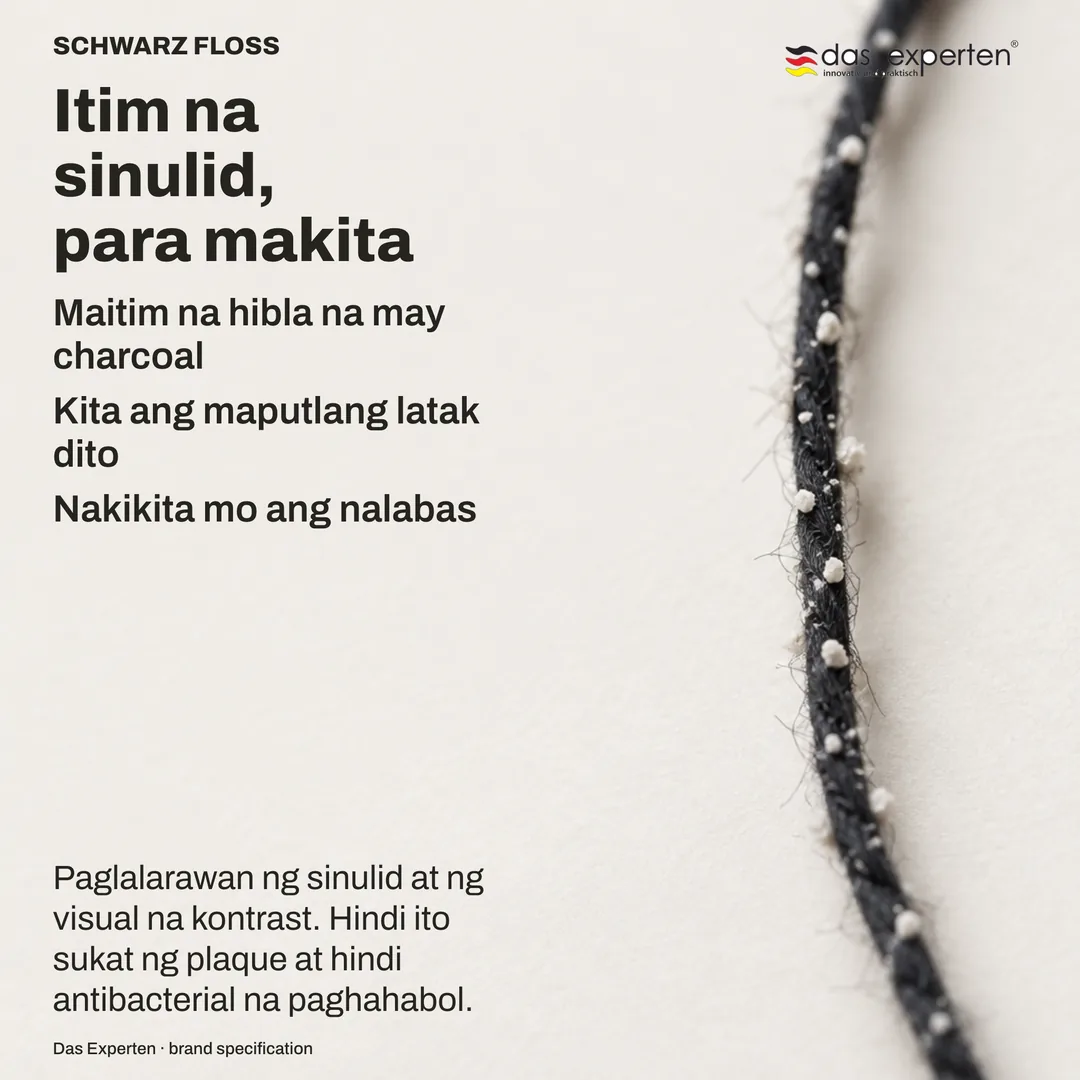Pag-aaral ng kontrast: maputlang materyal sa pinong maitim na sinulid; ang paksa ay ang kita ng isa sa isa