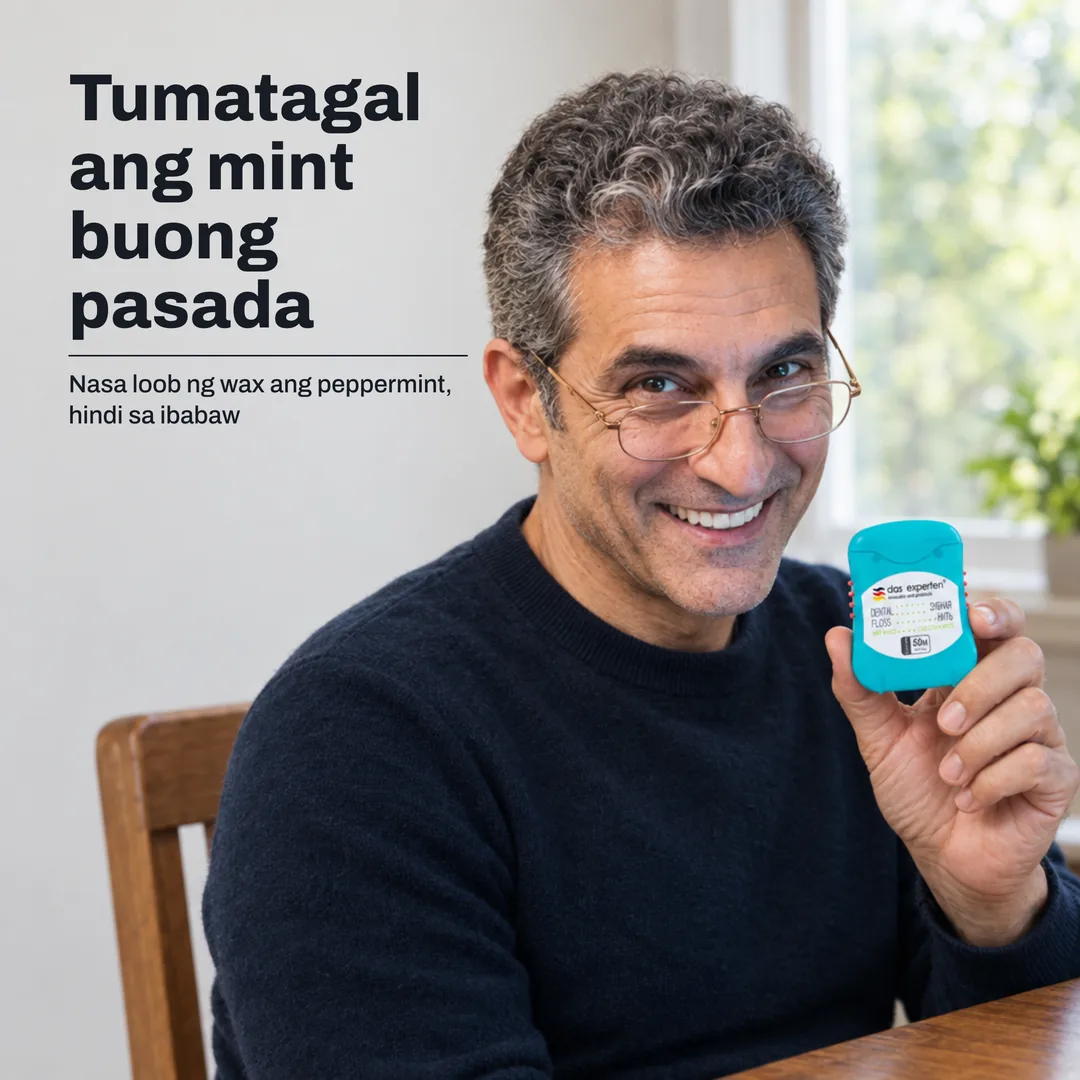 Tumatagal ang mint buong pasada — Nasa loob ng wax ang peppermint, hindi sa ibabaw