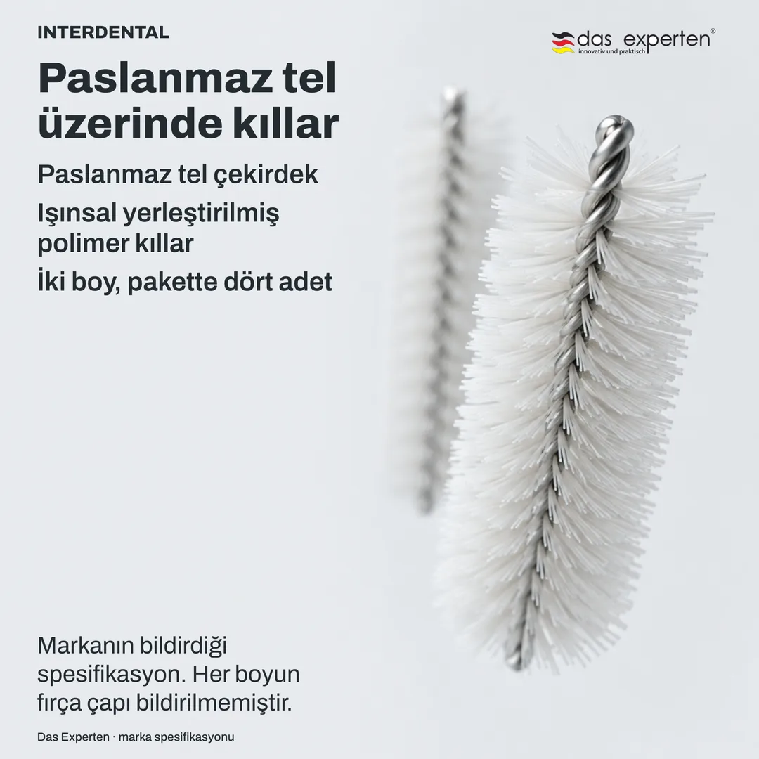 Yapı incelemesi: ışınsal yerleştirilmiş kıllarla bir tel çekirdek, şematik, yanında iki soyut boy işareti