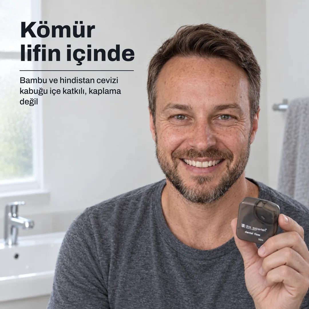 Kömür lifin içinde — Bambu ve hindistan cevizi kabuğu içe katkılı, kaplama değil