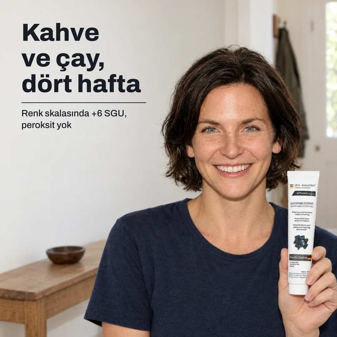 Kahve ve çay, dört hafta — Renk skalasında +6 SGU, peroksit yok