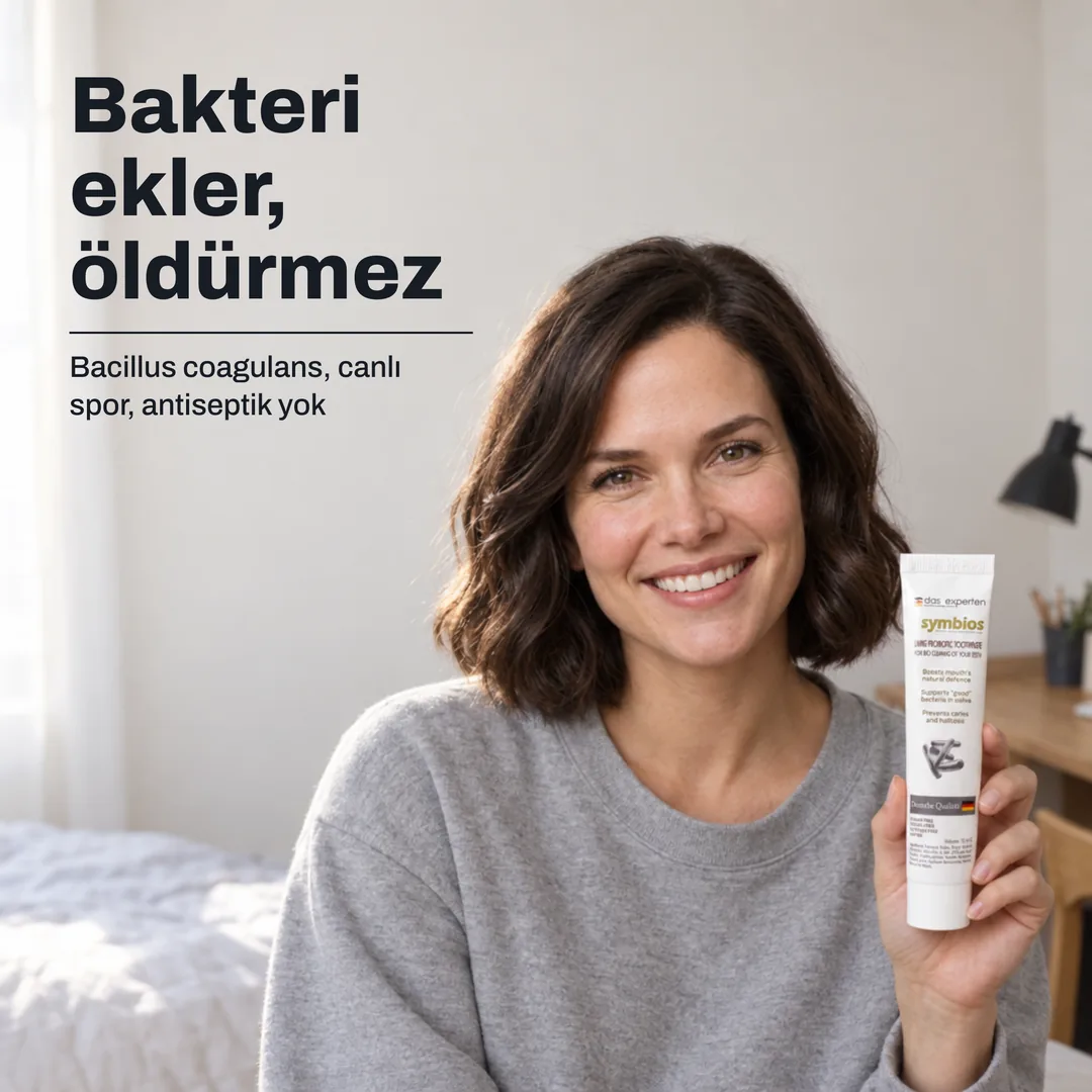 Bakteri ekler, öldürmez — Bacillus coagulans, canlı spor, antiseptik yok