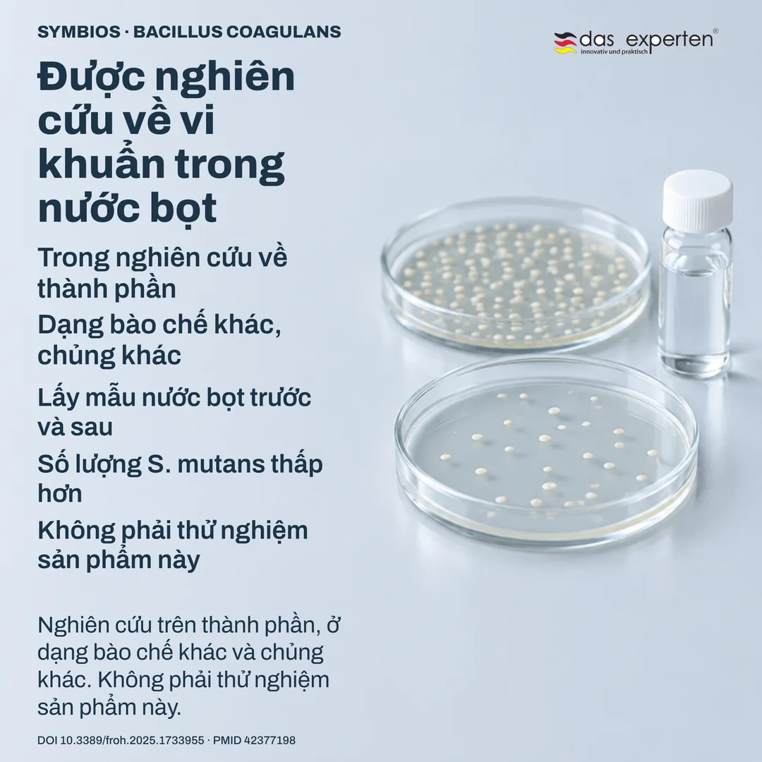 Cảnh phòng thí nghiệm: mẫu nước bọt và đĩa nuôi cấy có nhãn — nghiên cứu trên thành phần, không trên sản phẩm này