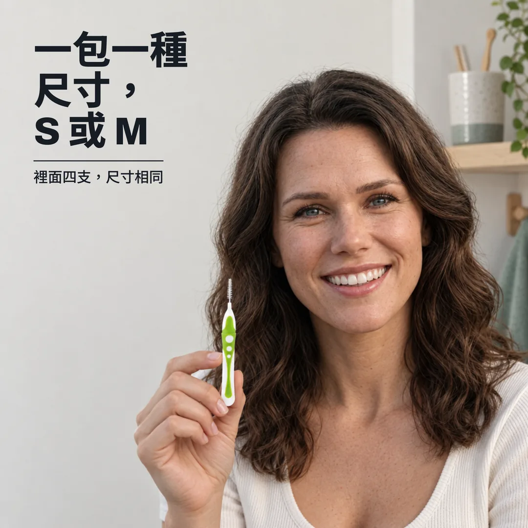 一包一種尺寸,S 或 M — 裡面四支,尺寸相同