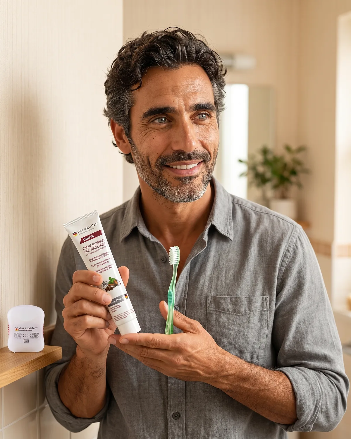 ยาสีฟัน Das Experten detox อบเชยและกานพลู